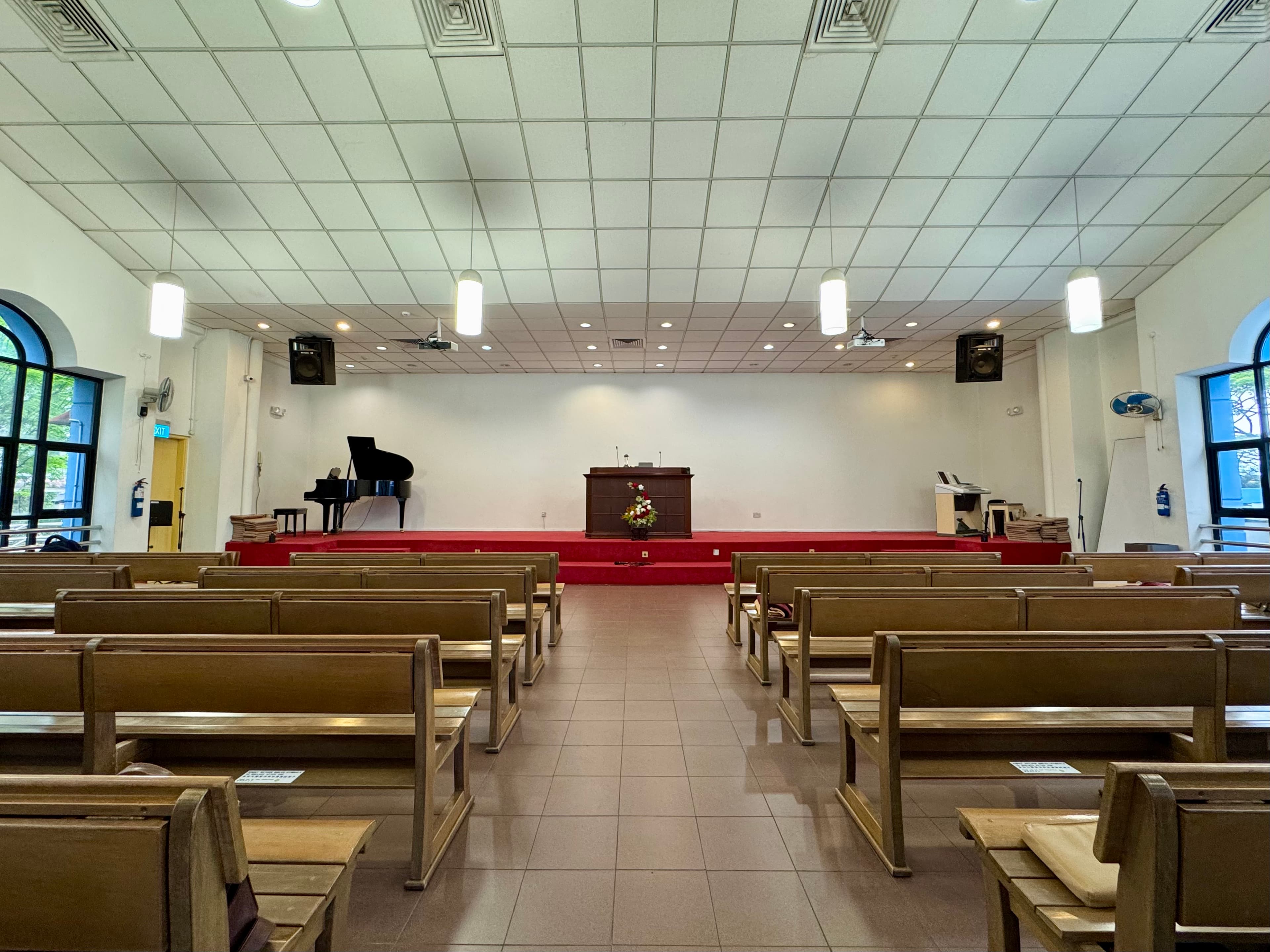 Picture of the chapel at Adam Road church